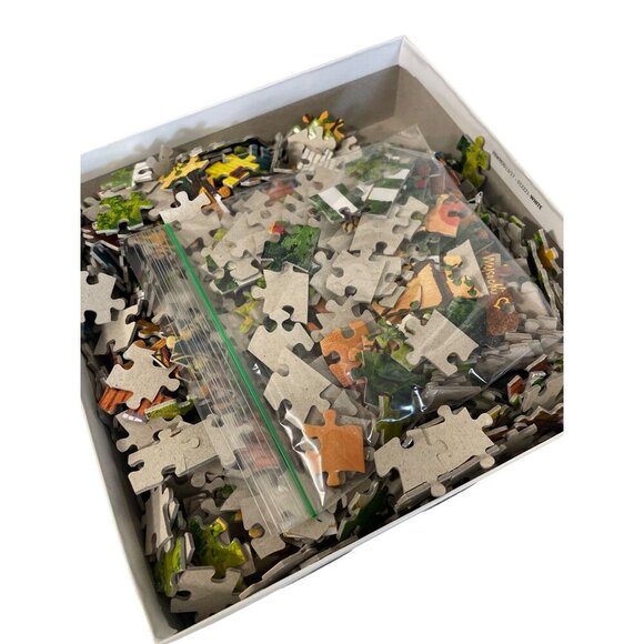 Charles Wysocki 1000-Piece Puzzle "Hi Neighbor" Buffalo Games Amish Mennonite - Picture 3 of 3